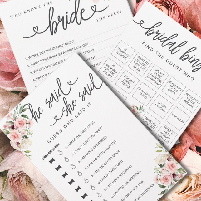 Chá de panela Jogo Que Ele Disse Que Disse Adivinh (Criador carregado)