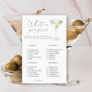 Chá de panela Martini O que há em seu jogo de bols