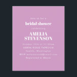 Chá de panela Mínimo Roxo do Orçamento<br><div class="desc">Chá de panela minimalista de orçamento em roxo</div>