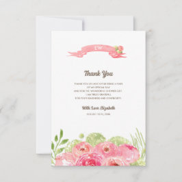 Chá de panela Obrigado Cartões com fotos Personali