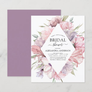 Chá de panela Púrpura Cor-de-rosa Dusty Boho