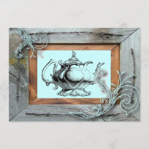 Chá de panela Russo de Chá Convite de festas