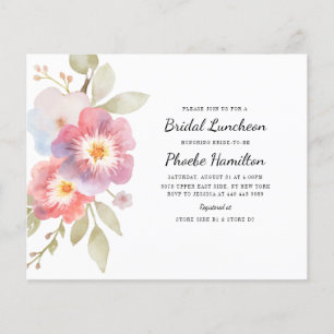 Chá de panela Russo Floral Moderno do Orçamento