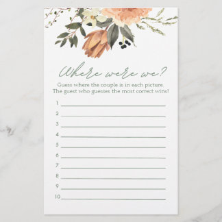 Chá de panela Terracota Onde estávamos