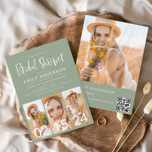 Chá de panela Verde Sage - Código de QR minimalist