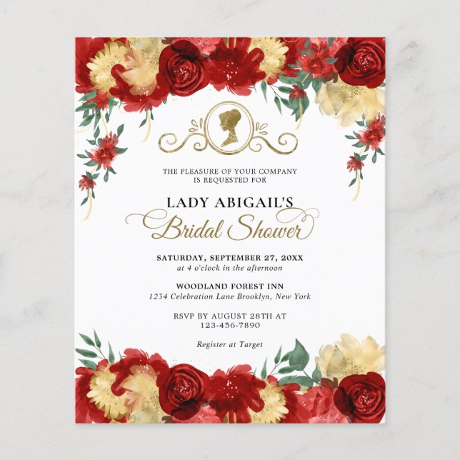 CHÁ DE PANELA Vitoriano Floral Burgundy (Frente)