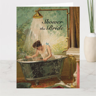 Chá do Grande Cartão de Saudação da Noiva