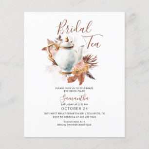 Chá do Partido Chá Bridal Terracotta Grass