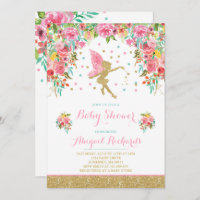 Chá feericamente floral do convite feericamente do