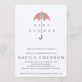 Chá No Convite De Chá de fraldas De Previsão