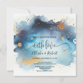 Chá-Os Com O Convite De Chá Casais De Amor