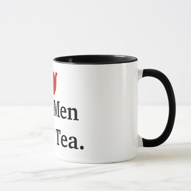 Chá real da bebida dos homens - CANECA (Direita)