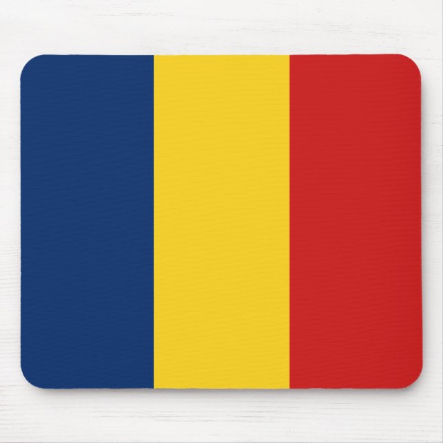 Chad Flag Mousepad (Frente)