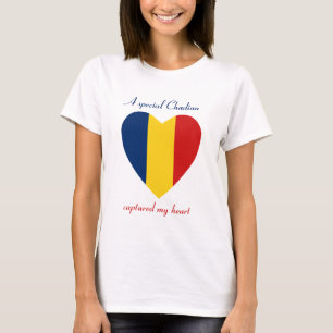 Chad Flag Sweetheart T-Shirt