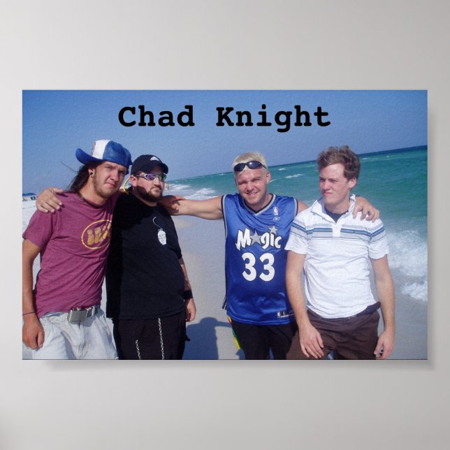 Chad Knight Banda Beach Poster (Frente)