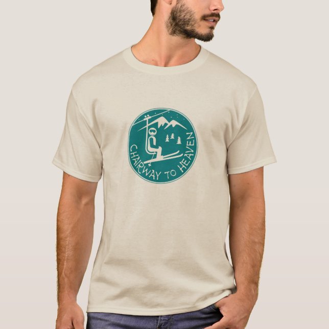 Chairway ao t-shirt do céu (Frente)