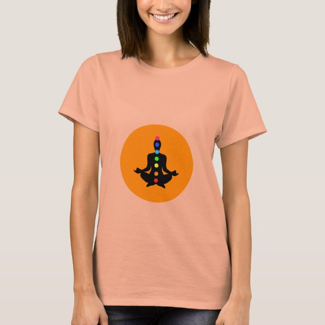 Chakra Art - Camiseta de Yoga (Frente)