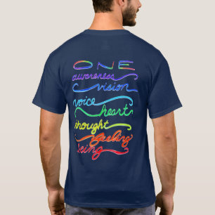 Chakra One Words Custom Art Clothing T-Shirts