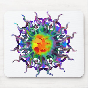Chakra Sun Mousepad claro