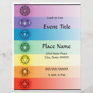 Chakras 8,5 x 11 Event Flyer 2