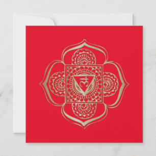Chakras Muladhara - Cartão Saudável
