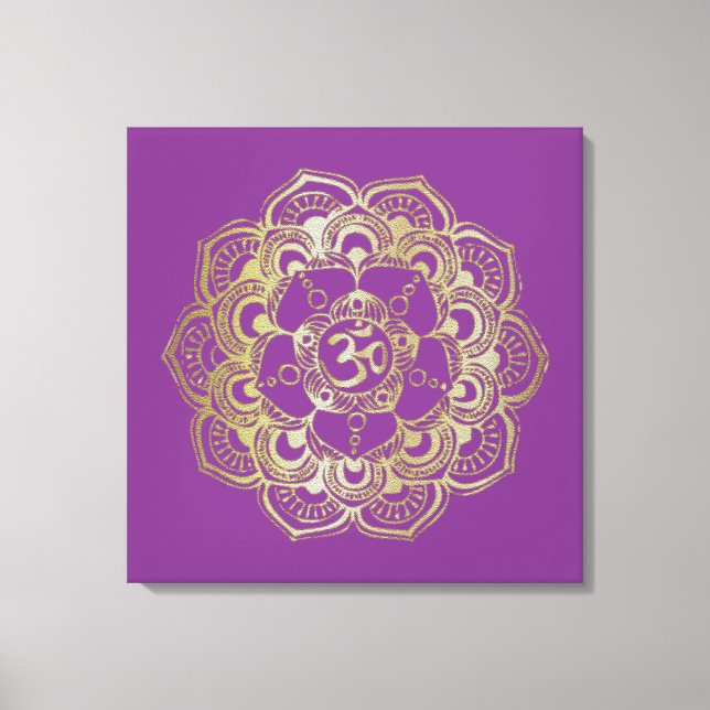 Chakras Sahasrara - Canvas (Frente)