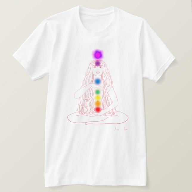 Chakras T-Shirts e Sweatshirts (Frente do Design)