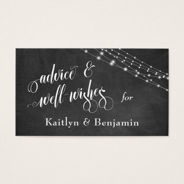 Chalkboard, Lights Advice e Bem-Desejos Texturizad (Frente)