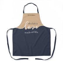 Challah é Love made Edible MARINHO & TAN Script