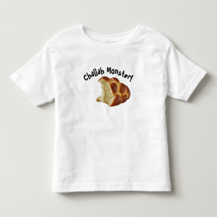 Challah Monster Shabbat Toddler T-Shirt