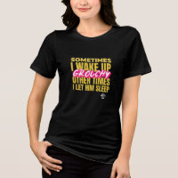 Chamada de despertar rabugenta, camiseta engraçada