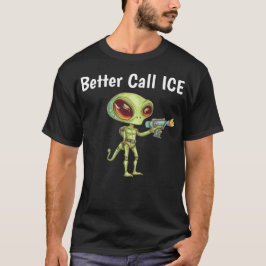 Chamada de T-Shirt ICE