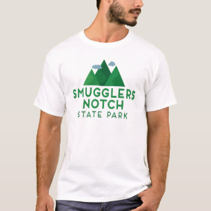 Chamador de Smugglers Notch State Park T-shirt - M