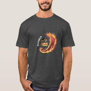 Chamas chamadoras Pirate T-Shirt -