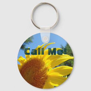 Chame-me de chaveiro Sunflower Blue Sky Garden