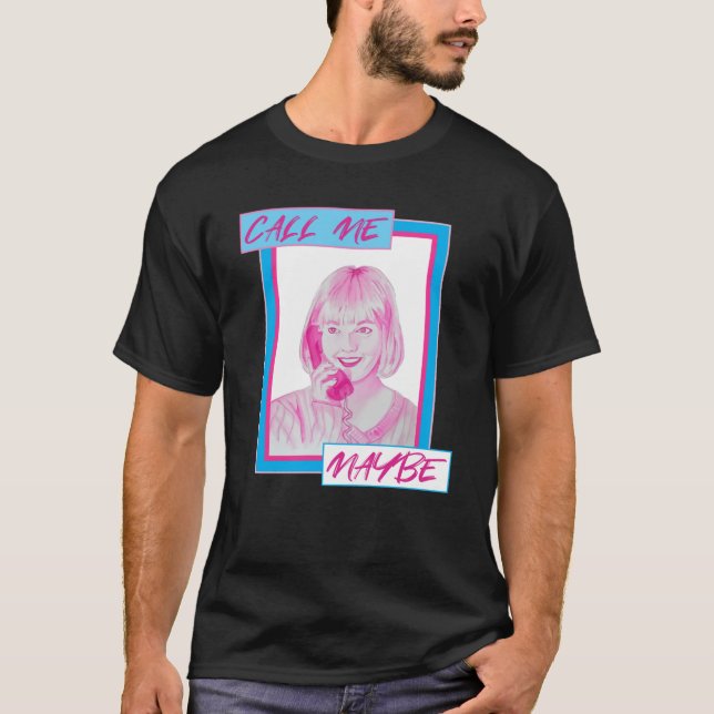Chame-me talvez T-Shirt essencial (Frente)