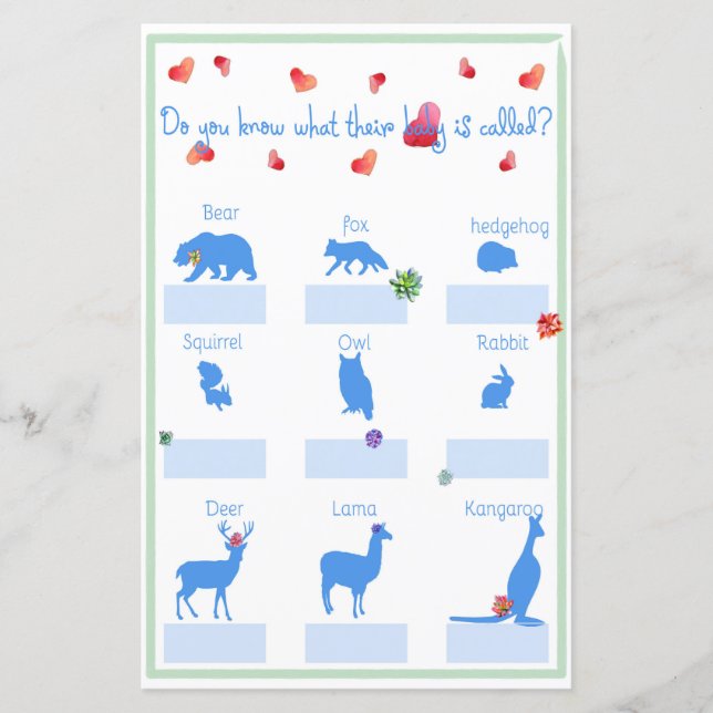 Chame Meu Bebê Jogo de Chá de fraldas Bem Suculto (Frente)