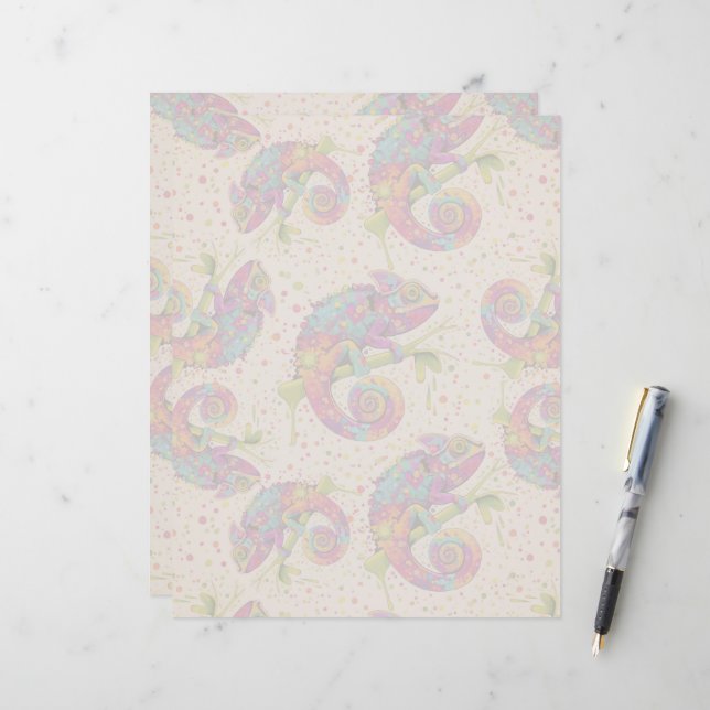 Chameleon Paint mantém estilo aquarela (Frente/Verso In Situ)