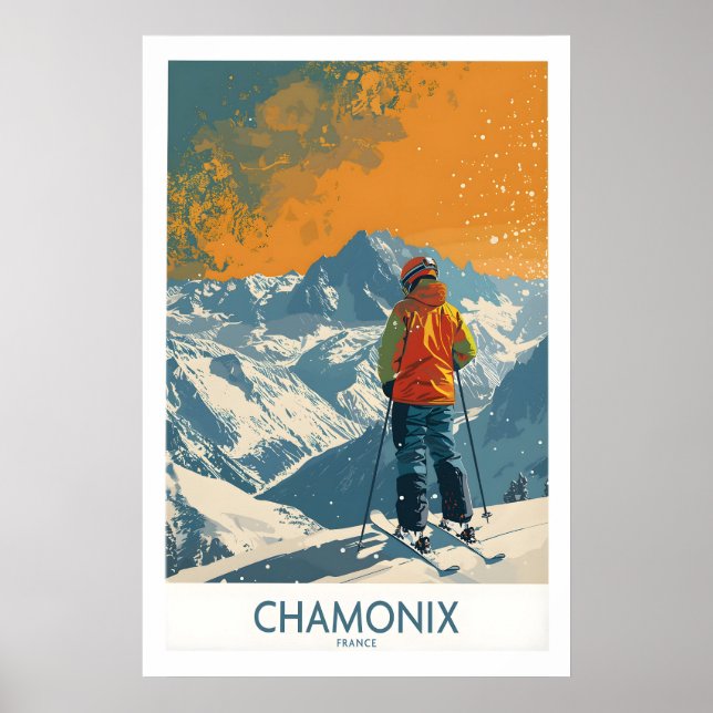 Chamonix Impressão França 1 (Frente)