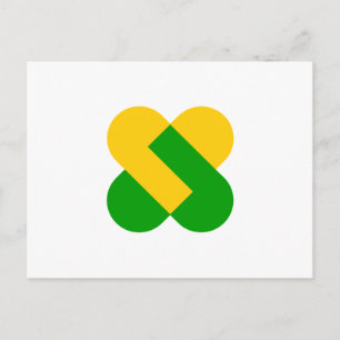 Champagne Ardenne flag Cartão postal