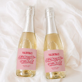 Champagne Rosado e Rosa para Despedida de Solteira
