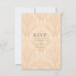Champagne Tastes RSVP Card
