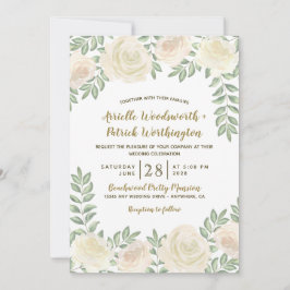 Champanhe de Ivory Blush Champagne Convites De Cas