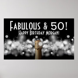 Champanhe no Poster do Partido do Livro Negro e Br