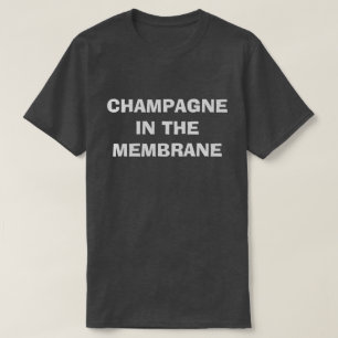 Champanhe no T-Shirt Membrana
