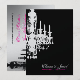 Chandelier De 311 Glitz - Convite Para Prata Metá