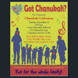 Chanukah Flyer<br><div class="desc">Chanukah é um passageiro excelente para usar para qualquer um de vocês,  um evento Chanukah orientado para a família.</div>