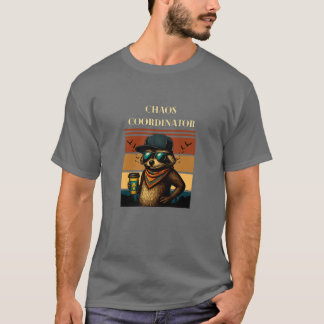Chaos Coordenador T-shirt Raccoon