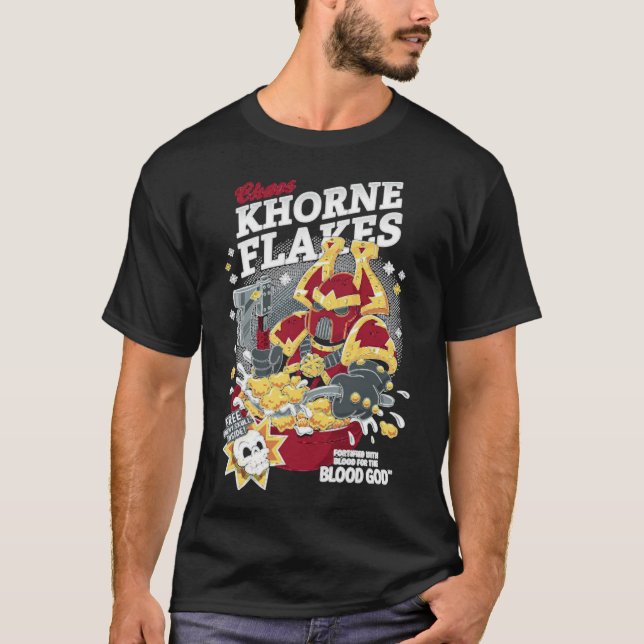 Chaos Khorne Fala T-Shirt Essencial T-S (Frente)