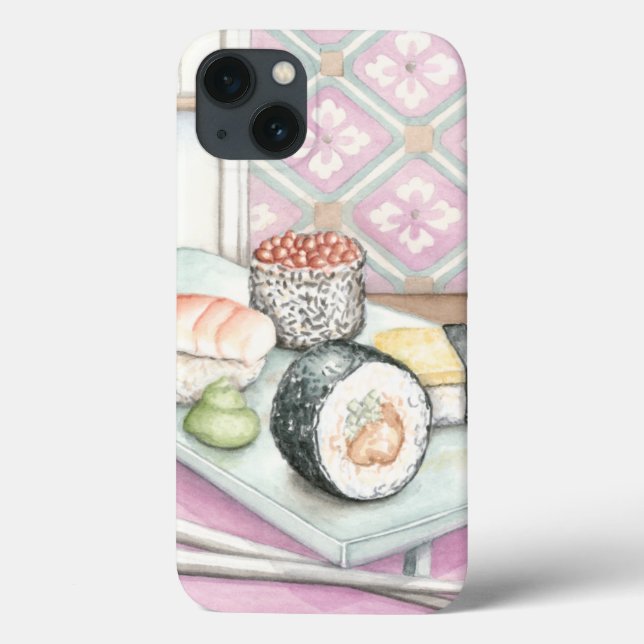 Chapa de Sushi com Chopsticks (Verso)